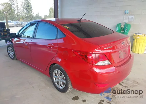 2012 Hyundai Accent Gls z USA, uszkodzony, nr VIN KMHCT4AE7CU204244